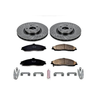 compare product Power Stop 06-09 Cadillac XLR Front Autospecialty Brake Kit