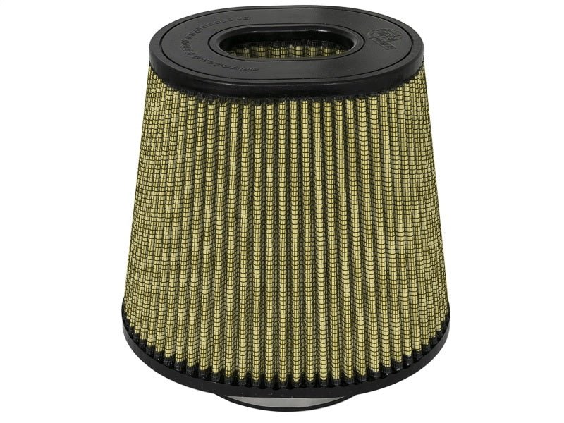 aFe Magnum FLOW Pro GUARD 7 Replacement Air Filter 4.5 F / (9x7.5) B / (6.75 x 5.5) T (Inv) / 9in. H - My Store