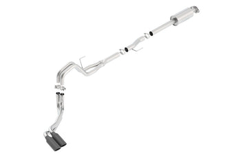 compare product Borla 15-16 Ford F-150 3.5L EcoBoost Ext. Cab Std. Bed Black Chrome CB Exhaust ATAK Truck Side Exit