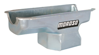 compare product Moroso Mopar 360 (w/Center Sump) Deep Wet Sump 8qt 10in Steel Oil Pan