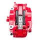 Alcon 2007+ Jeep JK - JL 330x22mm Rotors 4 - Piston Calipers Rear Brake Kit (Includes Brake Lines) - Red - My Store