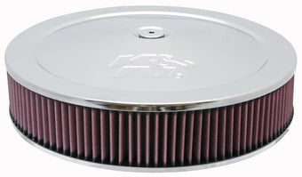 compare product K&N Round Air Filter Assembly 12in ID / 3.063in Height / 5.125in Neck Flange / 7/8in Drop Base