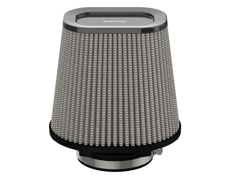 aFe Track Series Intake Pro DRY S Air Filter 4IN F x (7 - 3/4 x 6 - 1/2)IN B x (5 - 3/4 x 3 - 3/4)IN T x 7IN - My Store