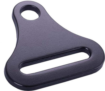 compare product RaceQuip Long Reach Bolt On End Seat Belt Mounting Hardware / 2 or 3 In. Belts / Forged Steel- Blk