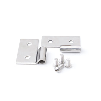 compare product Rampage 1976-1983 Jeep CJ5 Lower Door Hinges - Stainless