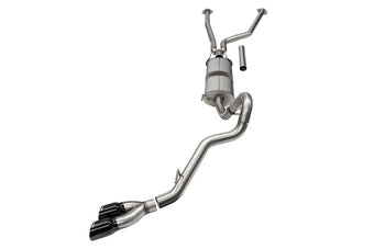 compare product Corsa 22-25 Toyota Tundra 4WD 3in Sport Cat-Back Side Exit Exhaust System w/ Twin 4in Black PVD Tips