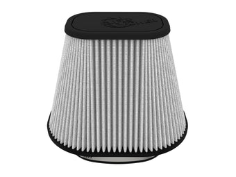 compare product aFe Track Series Intake Pro DRY S Air Filter (6-1/8x4-1/8)IN F x(9-1/4x7-1/4)IN B x(6x4)IN Tx7-1/8IN
