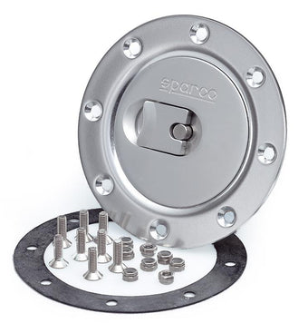 compare product Sparco Fuel Cap Locking Brushed Alum