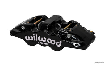 compare product Wilwood Caliper-Aero6-L/H - Black 1.75/1.38/1.38in Pistons 1.25in Disc