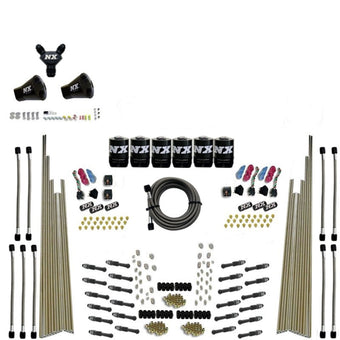 compare product Nitrous Express 8 Cyl Dry Direct Port Three Stage 6 Solenoids Nitrous Kit (200-600HP) w/o Bottle