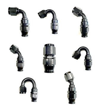 compare product Fragola -8AN Real Street x 180 Degree Hose End Black For PTFE Hose