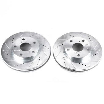 compare product Power Stop 01-05 Toyota RAV4 Front Evolution Drilled & Slotted Rotors - Pair