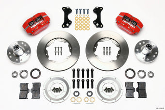 compare product Wilwood Dynapro Dust-Boot Front Kit 11.00in Red WWE ProSpindle