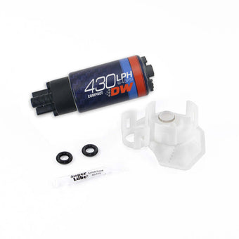 compare product DeatschWerks Mitsubishi EVO X / 12-16 Honda Civic DW430C 430lph Compact Fuel Pump