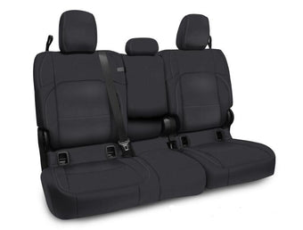 compare product PRP 2020+ Jeep Gladiator JT Rear Bench Cover with Leather Interior - All Black