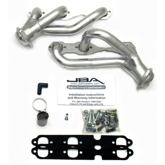 compare product JBA GM S-Truck 4.3L V6 2WD 1-1/2in Primary Silver Ctd Cat4Ward Header