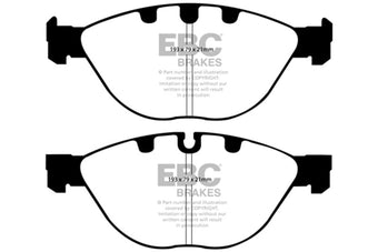 compare product EBC 06-10 BMW M5 5.0 (E60) Redstuff Front Brake Pads