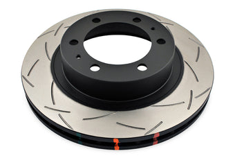 compare product DBA 05-07 Toyota Tacoma (6 lugs) / 06+ Lexus GX470 Front Slotted 4000 Series Rotor