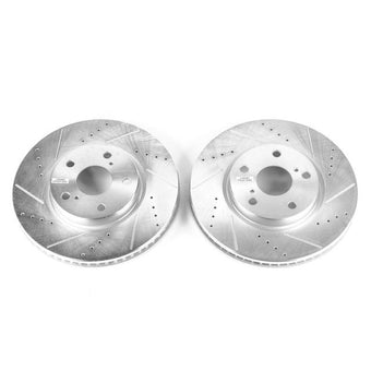 compare product Power Stop 2006 Lexus GS300 Front Evolution Drilled & Slotted Rotors - Pair