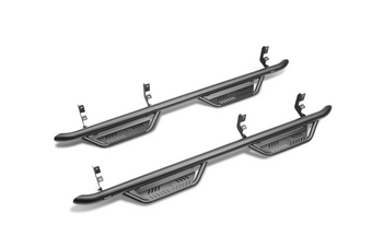 compare product N-Fab Podium LG 2019 Chevy/GMC 1500 Crew Cab - Cab Length - Tex. Black - 3in