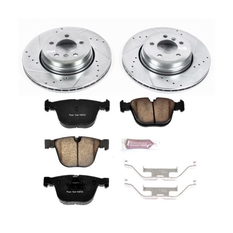 Power Stop 06 - 08 BMW 750i Rear Z23 Evolution Sport Brake Kit - My Store