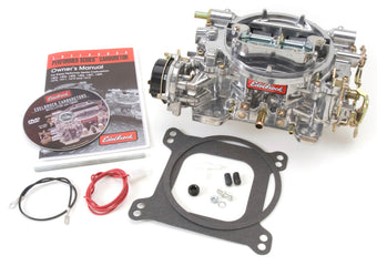 compare product Edelbrock Carburetor Performer Series 4-Barrel 600 CFM Electric Choke Satin Finish