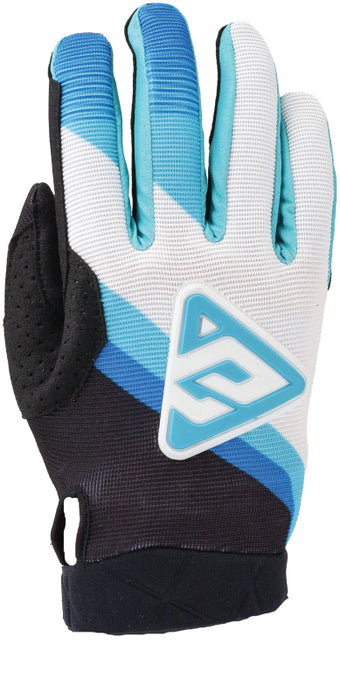 compare product Answer Peak Flo Gloves Black/Blue/White Youth - Small