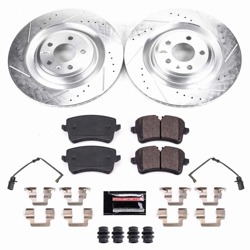 Power Stop 2018 Audi S8 Rear Z23 Evolution Sport Brake Kit - My Store