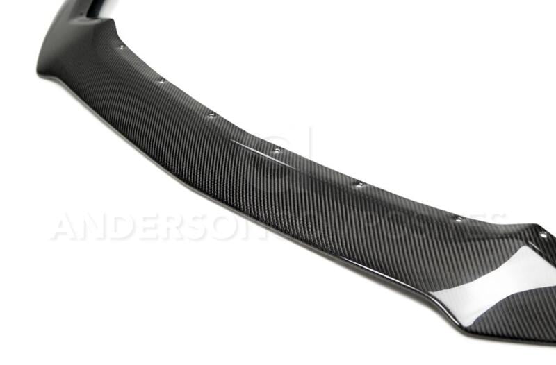 Anderson Composites 15 - 16 Ford Mustang Carbon Fiber Type - AC Front Chin Spoiler - My Store
