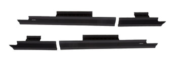 compare product Bushwacker 2018 Jeep Wrangler Unlimited 4-Door Trail Armor Rocker Panel and Sill Plate Cover - Black