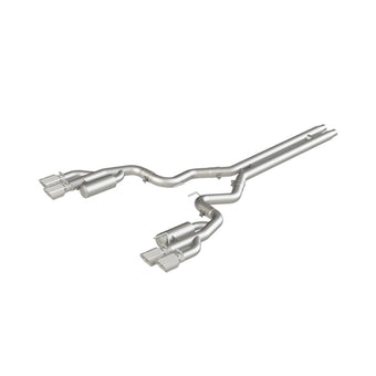 compare product MBRP 18-19 Ford Mustang GT 5.0 3in Cat Back Quad Tip Race Version - AL