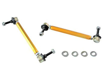 compare product Whiteline 02-06 Mini Cooper S Front Swaybar link kit-Adjustable ball end links