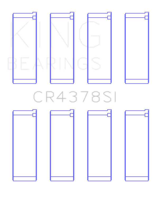 King Engine Bearings Hyundai G4Hc/G4Hg Epsilon/(Size +0.75mm) Connecting Rod Bearing Set - My Store