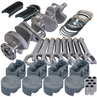 compare product Eagle Chrysler RB 4.250in Crank 7.100in H-Beam -8cc Flat Top 4.375in Pistons Balanced Assembly
