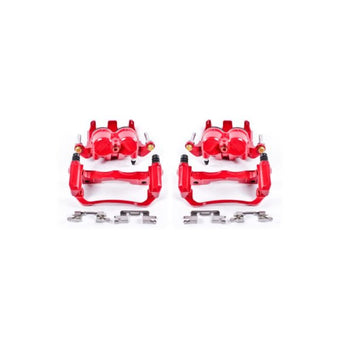 compare product Power Stop 05-18 Nissan Frontier Front Red Calipers w/Brackets - Pair