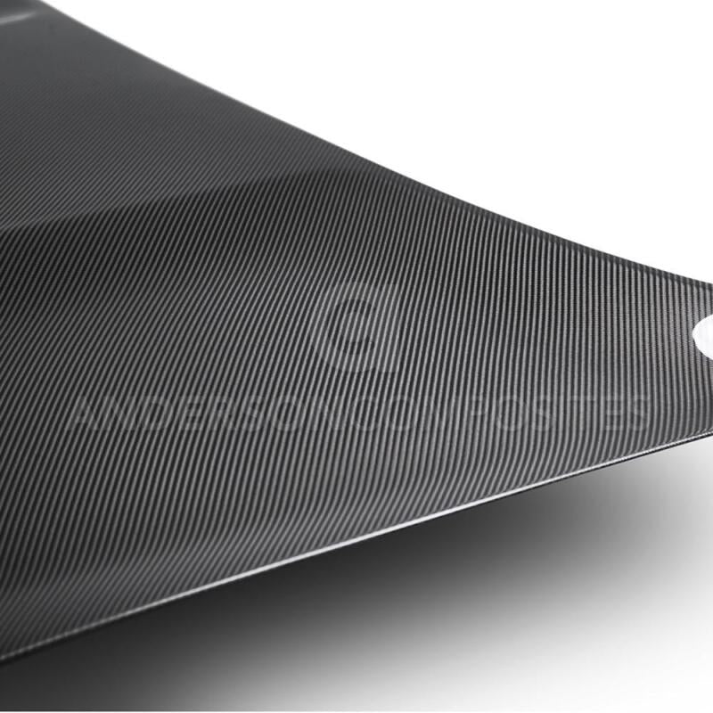 Anderson Composites 2015 - 2017 Ford Mustang Shelby GT350 Double Sided Carbon Fiber Hood - My Store