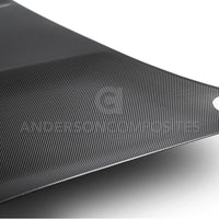 Anderson Composites 2015 - 2017 Ford Mustang Shelby GT350 Double Sided Carbon Fiber Hood - My Store