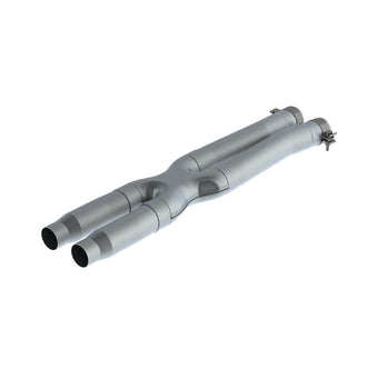 compare product MBRP 16-19 Ford Mustang GT350 3in Resonator Delete X-Pipe - T409