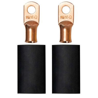 compare product Moroso 5/16in Dia Stud 1 GA Wire Crimp/Solder Battery Cable Terminal Kit (2 Pack)