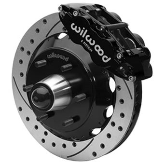 compare product Wilwood 63-87 C10 CPP Spindle FNSL6R Front BBK 13in Drilled/Slotted 6x5.5 BC - Black