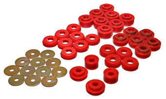 compare product Energy Suspension Chevrolet 4 door Red Body Mounts (Recommended for Police/Taxi/Race)