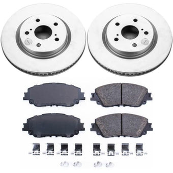 compare product Power Stop 2019 Toyota Avalon Front Z17 Evolution Geomet Coated Brake Kit