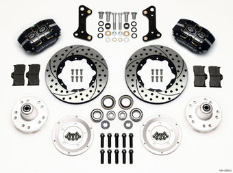 compare product Wilwood Dynapro Dust-Boot Front Kit 11.00in Drilled 67-69 Camaro 64-72 Nova Chevelle