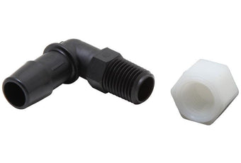 compare product K&N Air Filter Vent Kit - White - 90 Degree Plastic 0.50in Flange 1.75in H 1.75in L