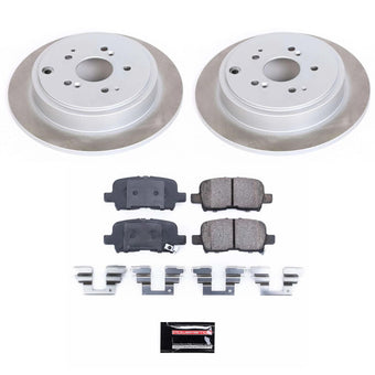 compare product Power Stop 03-08 Honda Pilot Rear Semi-Coated Rotor Kit