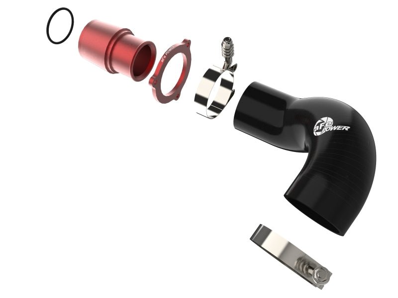 aFe 15 - 19 VW GTI Turbocharger Inlet Pipe - Red - My Store