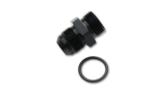 compare product Vibrant -8AN Flare to AN Straight Cut Thread (1-1/6-12) w/ O-Ring Adapter Fitting
