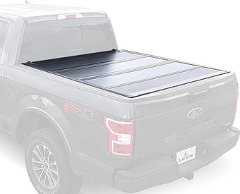 compare product LEER 2017+ Ford Super Duty HF650M 6Ft9In Tonneau Cover - Folding