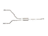 aFe Vulcan 3in 304 SS Cat - Back Exhaust 2021 Ford F - 150 V6 2.7L/3.5L (tt)/V8 5.0L w/ Polished Tips - My Store
