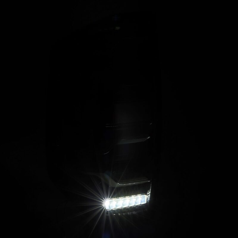 AlphaRex 14 - 21 Toyota Tundra LUXX LED Taillights Blk w/Activ Light/Seq Signal - My Store